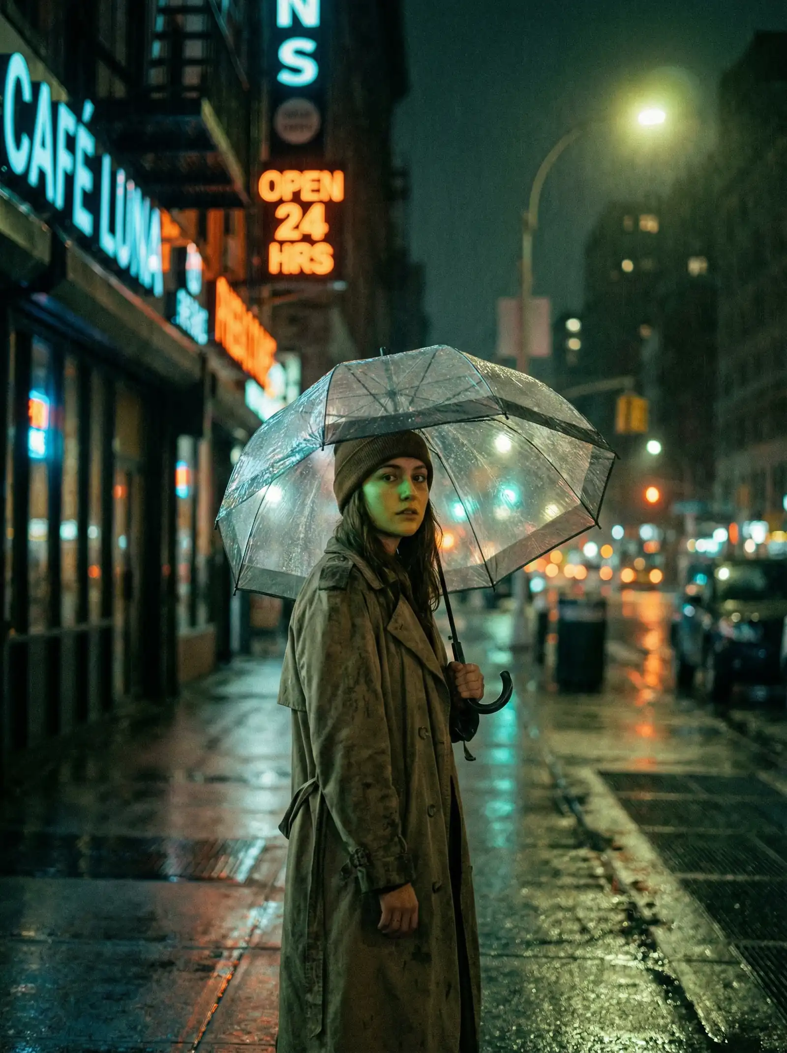 爱嚼冰淇淋 本周佳作 - 雨夜独行